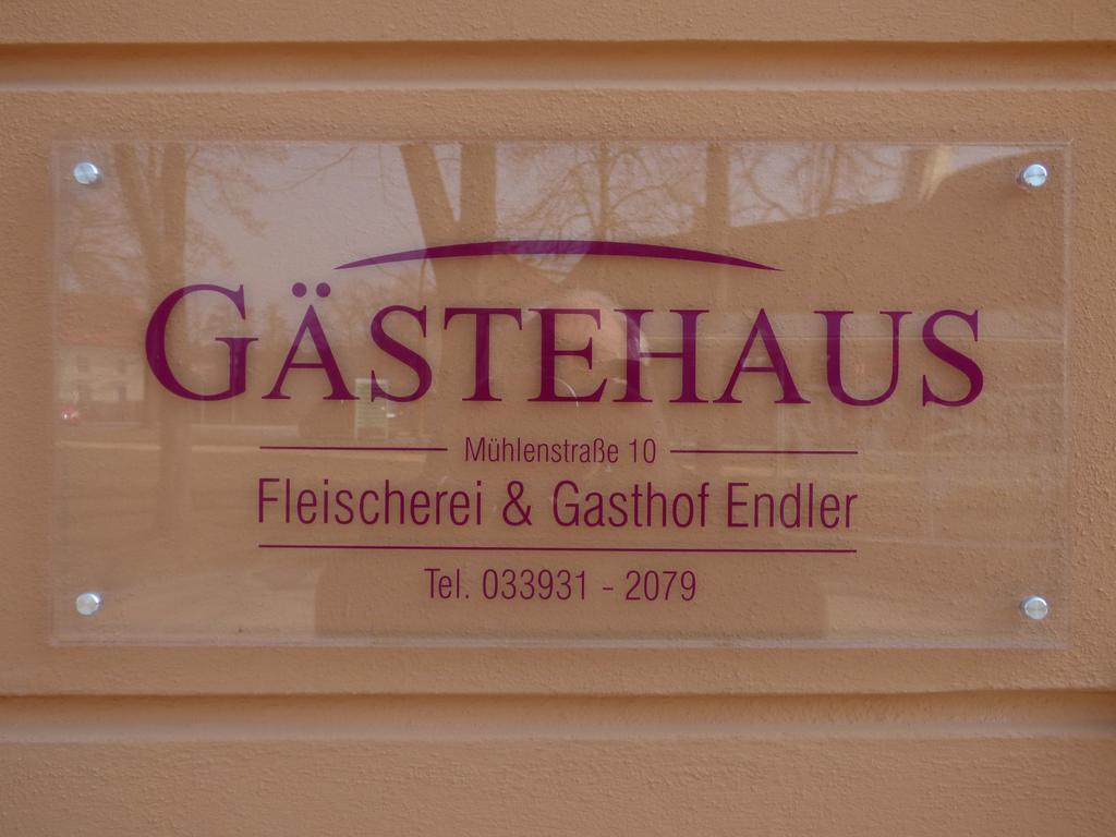 Gasthof & Fleischerei Endler Rheinsberg Room photo