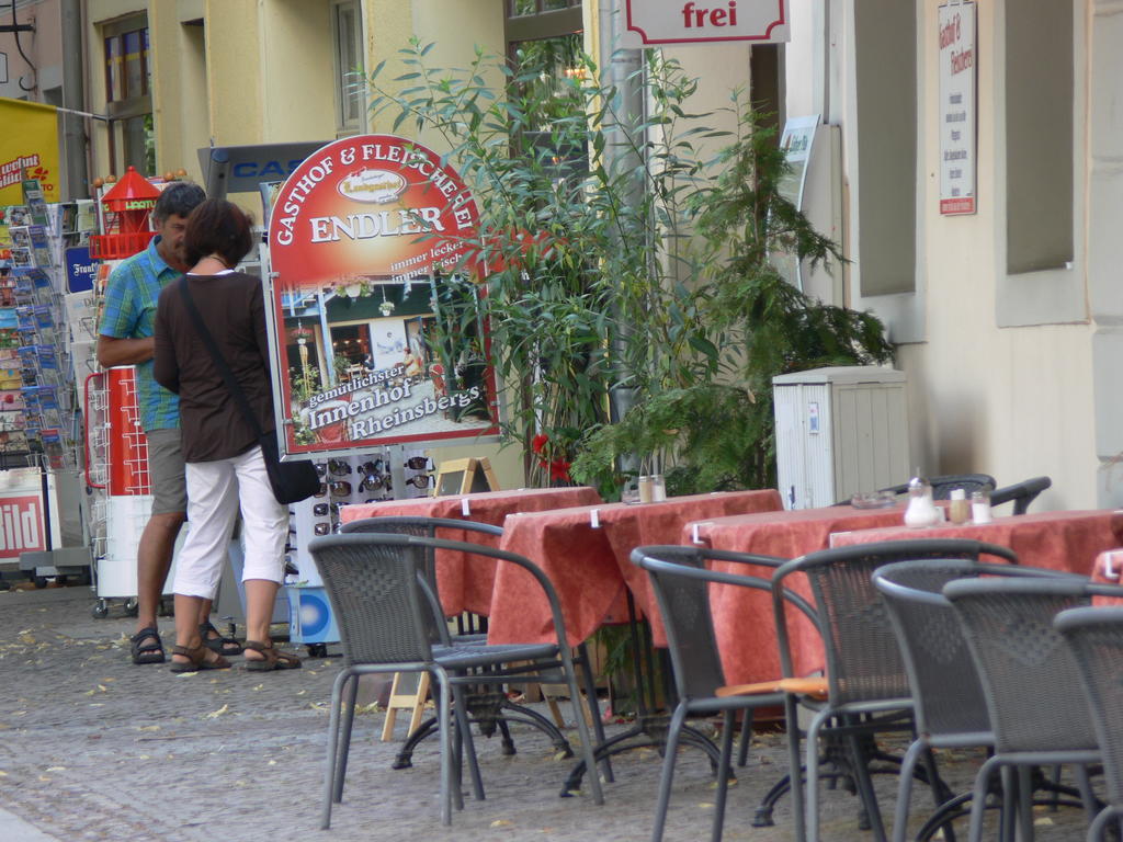 Gasthof & Fleischerei Endler Rheinsberg Exterior photo