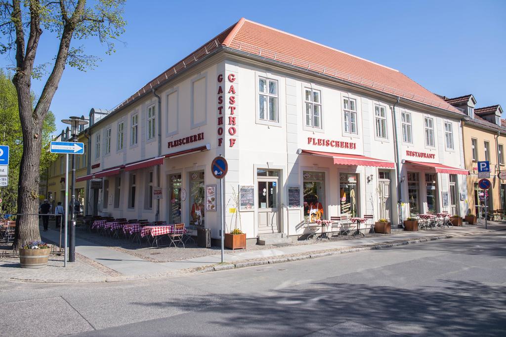 Gasthof & Fleischerei Endler Rheinsberg Exterior photo